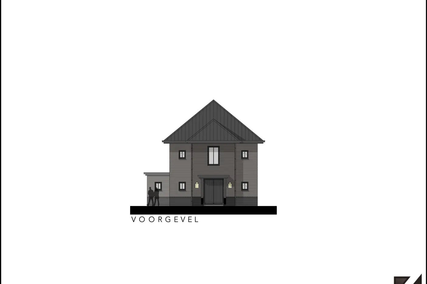Nieuwe villa Visserstuin