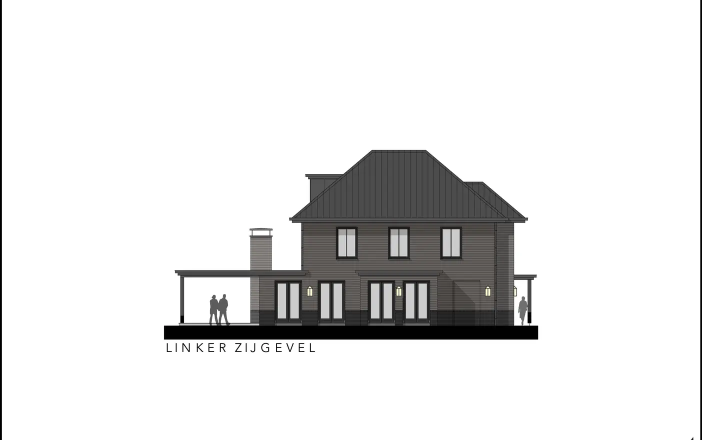 Nieuwe villa Visserstuin