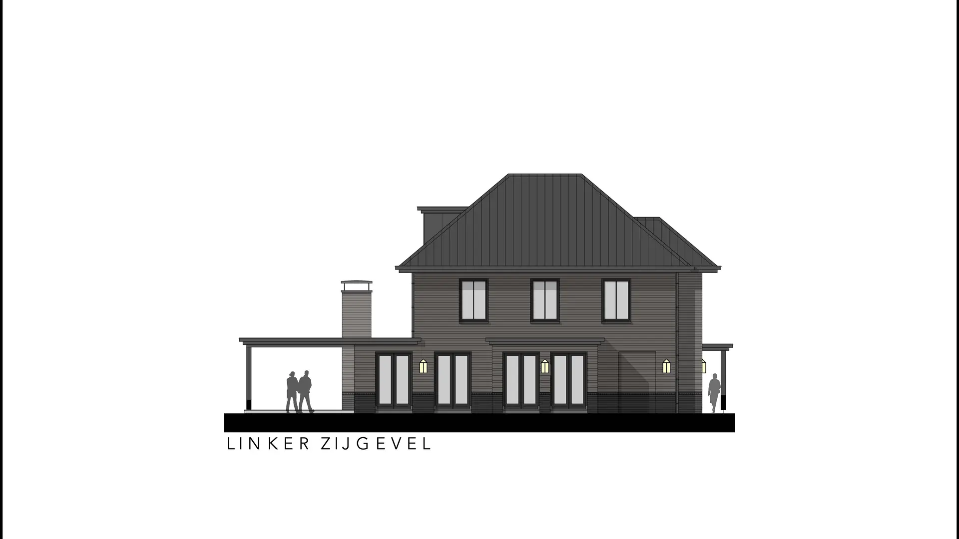 Nieuwe villa Visserstuin