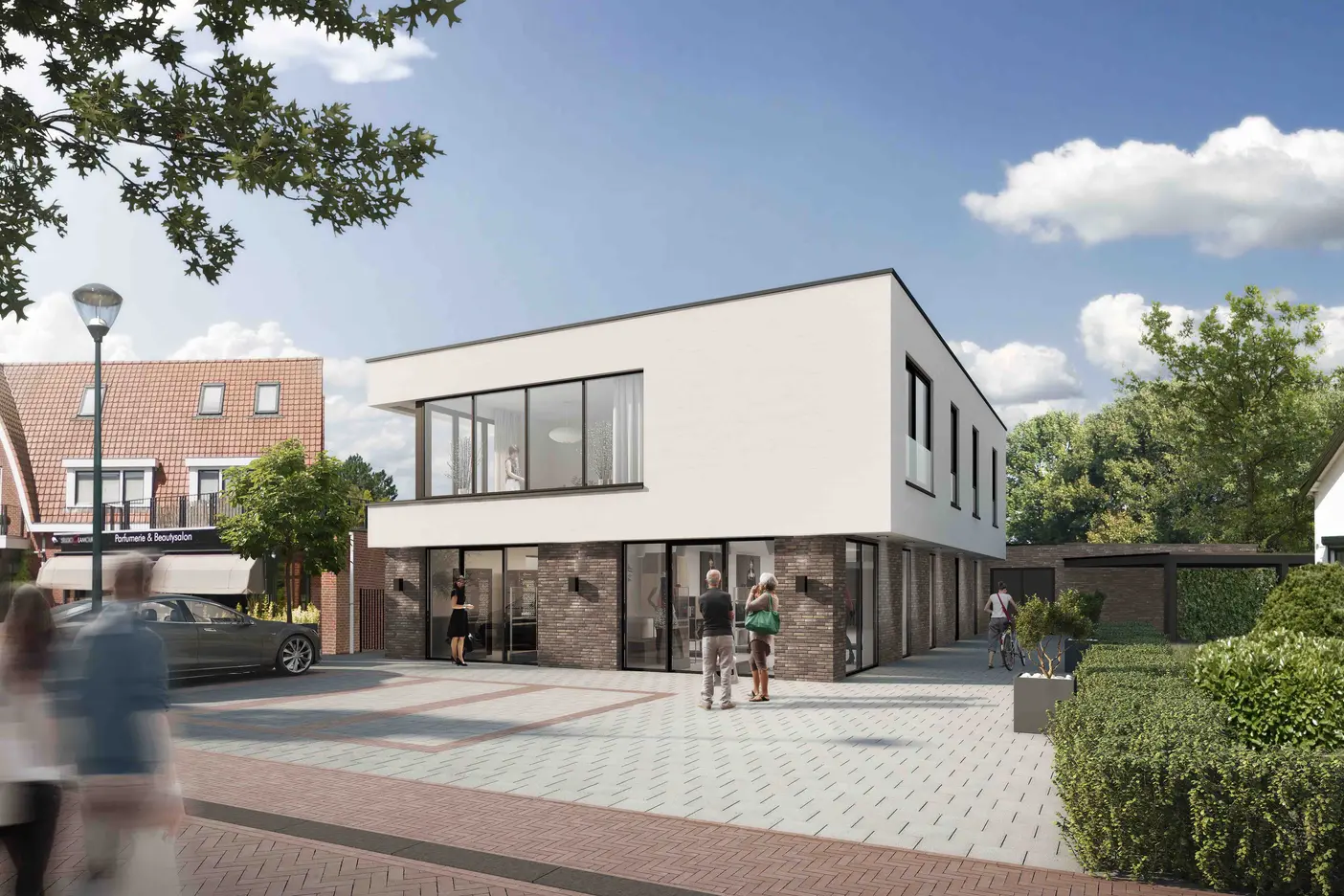 Winkels en appartement Mildenburglaan